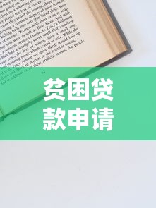 贫困贷款申请：弱势群体贷款申请流程是什么