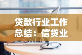 贷款行业工作总结：信贷业务年度回顾与展望