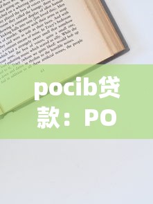 pocib贷款：POCIB融资方案如何申请