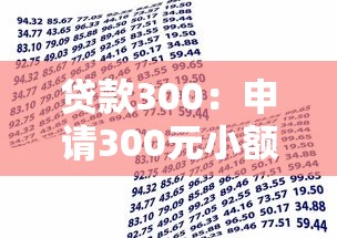 贷款300：申请300元小额借款需要什么条件