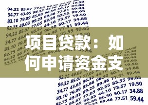项目贷款：如何申请资金支持项目开发？