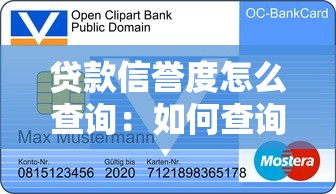 贷款信誉度怎么查询：如何查询个人贷款信用状况
