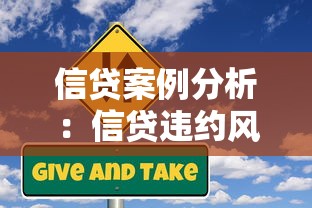 信贷案例分析：信贷违约风险如何评估