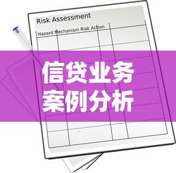 信贷业务案例分析：信贷风险管控实例如何优化