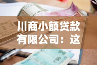 川商小额贷款有限公司：这家贷款机构的资质可靠吗