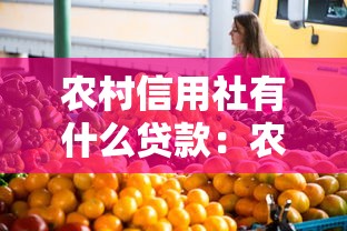 农村信用社有什么贷款：农村信用社提供哪些贷款产品