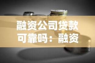 融资公司贷款可靠吗：融资公司贷款安全可信吗