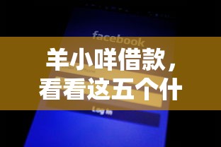 羊小咩借款，看看这五个什么贷款平台不查征信