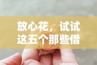 放心花，试试这五个那些借款不上征信记录的平台