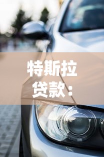 特斯拉贷款：特斯拉购车分期方案有哪些选择