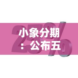 小象分期：公布五个黑户百分百下款的平台