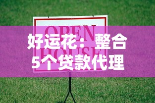 好运花：整合5个贷款代理平台