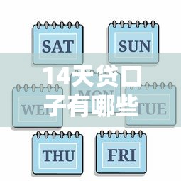 14天贷口子有哪些，同城五个2025最新借贷款平台