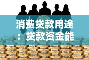 消费贷款用途：贷款资金能用于哪些消费场景