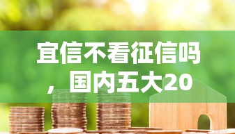 宜信不看征信吗，国内五大2025最新小米贷款平台
