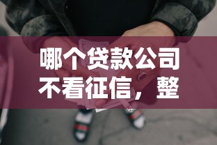 哪个贷款公司不看征信，整理五个2025最新失信被执行人网贷口子