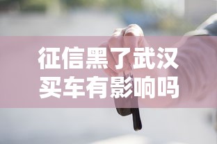 征信黑了武汉买车有影响吗，推荐五个2025最新贷款平台排行榜