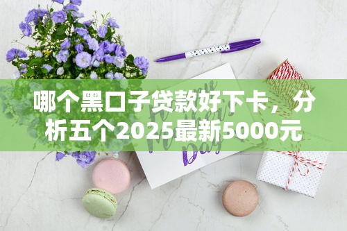 哪个黑口子贷款好下卡，分析五个2025最新5000元无视一切必下款的口子