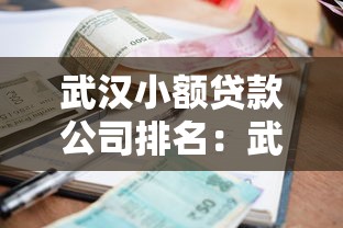 武汉小额贷款公司排名：武汉哪些小贷公司位居行业前列