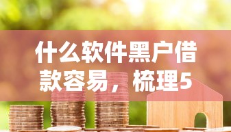 什么软件黑户借款容易，梳理5个2025最新小米贷款平台