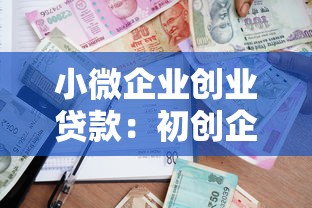 小微企业创业贷款：初创企业如何申请低息贷款