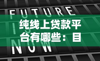 纯线上贷款平台有哪些：目前哪些网贷平台支持全线上操作
