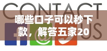哪些口子可以秒下款，解答五家2025最新不上征信的黑口子