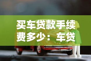 买车贷款手续费多少：车贷手续费一般收多少合理