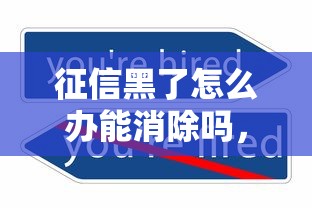 征信黑了怎么办能消除吗，汇总五个2025最新网贷口子不看征信秒下款的平台