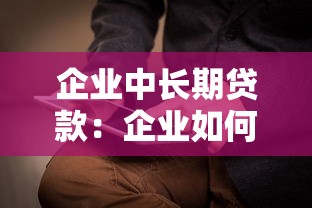 企业中长期贷款：企业如何获取期限较长的融资支持