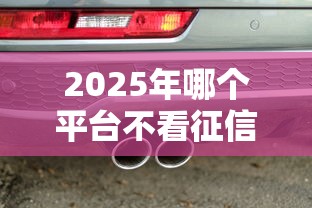 2025年哪个平台不看征信，介绍五个2025最新有车贷款平台