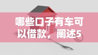 哪些口子有车可以借款，阐述5家2025最新黑户平台能借款
