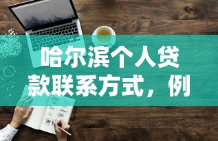 哈尔滨个人贷款联系方式，例举5个2025最新汽车抵押贷款正规平台