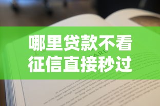 哪里贷款不看征信直接秒过，汇总五个2025最新车辆抵押贷款正规平台