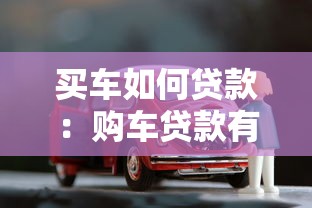 买车如何贷款：购车贷款有哪些注意事项