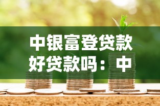中银富登贷款好贷款吗：中银富登村镇银行贷款容易申请吗