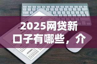 2025网贷新口子有哪些，介绍五个2025最新好批的小额贷款平台