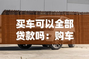 买车可以全部贷款吗：购车能否零首付全额贷款
