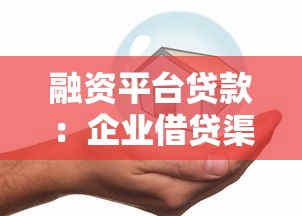 融资平台贷款：企业借贷渠道如何选择？