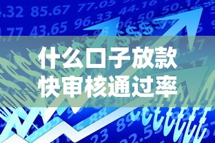 什么口子放款快审核通过率高，介绍五个2025最新贷款咨询平台