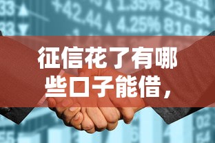 征信花了有哪些口子能借，介绍五个2025最新什么网贷平台靠谱