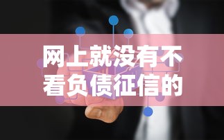 网上就没有不看负债征信的平台吗，省内五个2025最新微博专享借钱平台