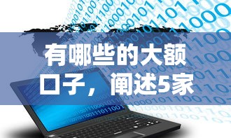 有哪些的大额口子，阐述5家2025最新网贷大数据查询平台
