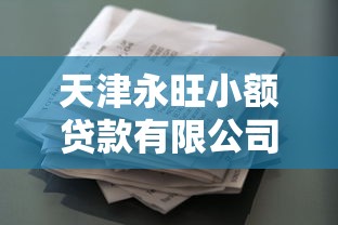 天津永旺小额贷款有限公司：天津小额贷款公司如何申请借款