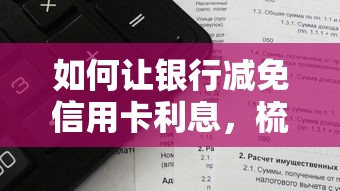 如何让银行减免信用卡利息，梳理5个2025最新被执行人黑户可以申请网贷的平台