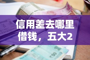 信用差去哪里借钱，五大2025最新借款平台借钱快