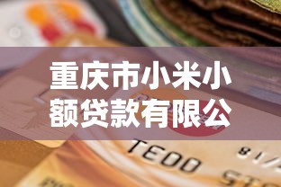 重庆市小米小额贷款有限公司：小米小贷在重庆的业务范围有哪些