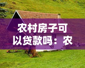 农村房子可以贷款吗：农村自建房如何申请抵押贷款