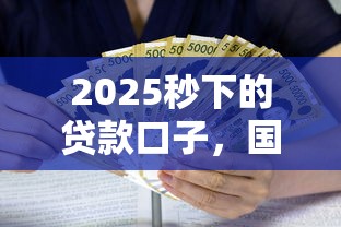 2025秒下的贷款口子，国内五大2025最新网贷平台正规利息低