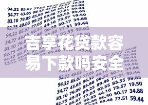 吉享花贷款容易下款吗安全吗，解答五家2025最新黑户借款平台
